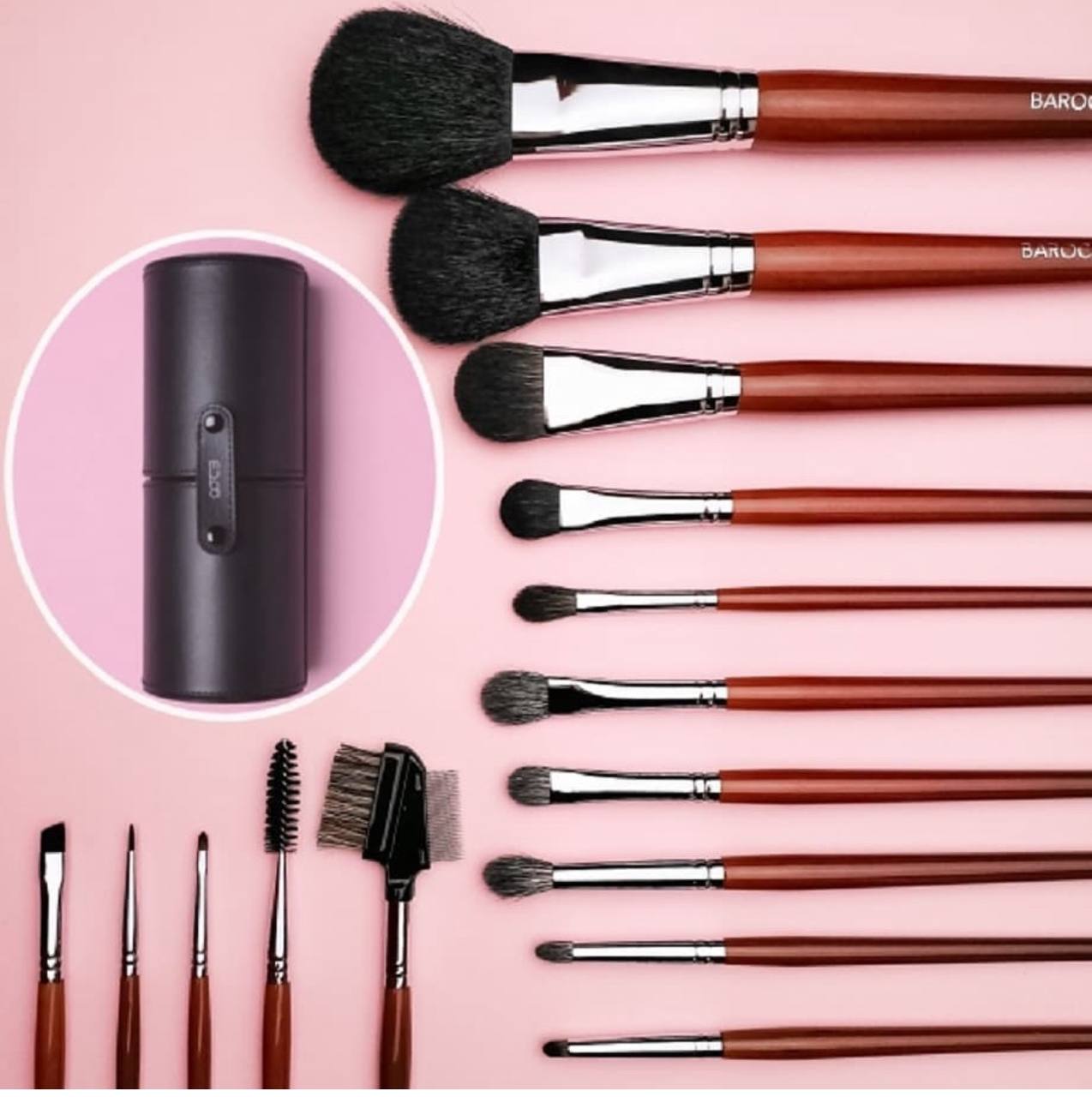 Protected: 2 Make up sets for 15pcs+ gift ( 2 brush tubes + 30pcs brushes) + delivery